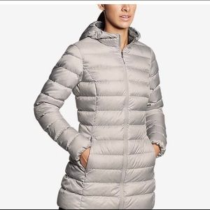 Eddie Bauer Women's Gray Puffer Jacket
